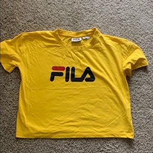 FILA cropped tee